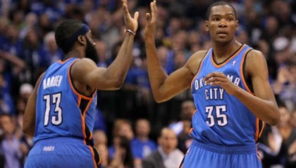 1+1>2！哈登杜兰特无缝衔接 球商是最好的粘合剂