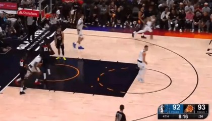 APP下载-克里斯蒂反击中再中三分，独行侠最多落后17分现已反超太阳